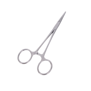 Kleszczyki Kocher 12,5 cm- proste, #2106