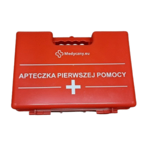 Apteczka Pierwszej Pomocy z wyposażeniem LOGOWANA #4059