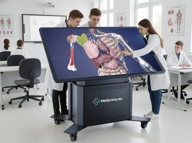 Stół anatomiczny 3D, 65', #STEDU02 - obrazek 3