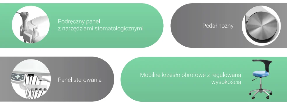 Edukacyjny fotel dentystyczny