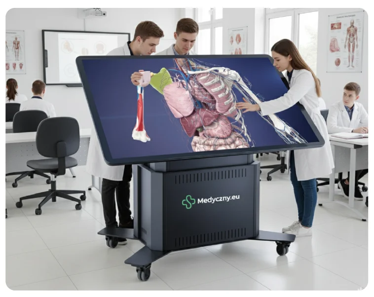 Stół anatomiczny 3D