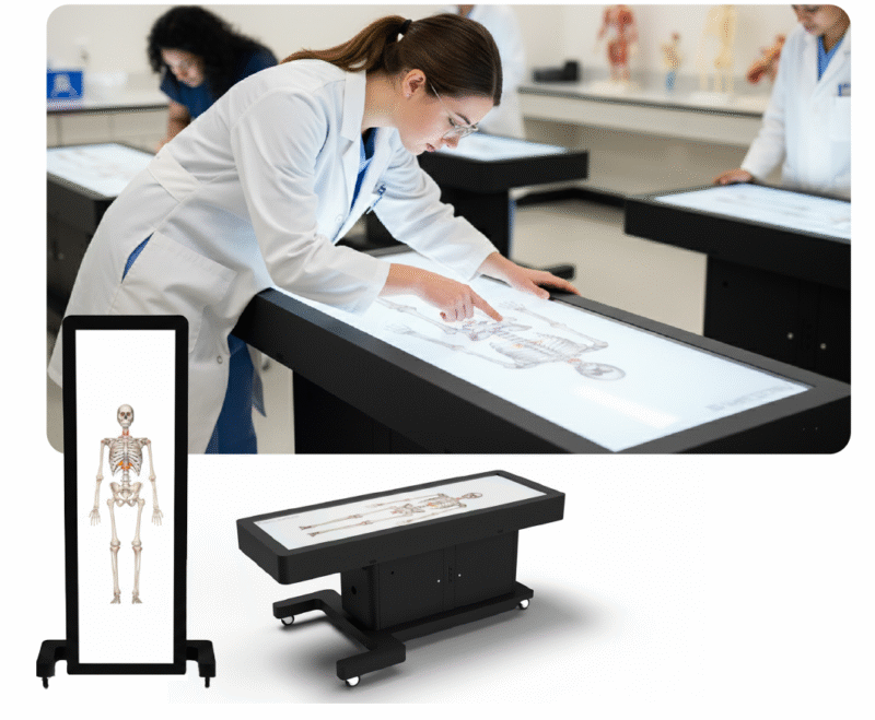 Wirtualny stół anatomiczny 3D, 88', #STEDU03 - obrazek 2