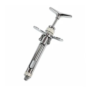 Winged corkscrew with a T-shaped handle and two lifting wings for removing a wine cork.